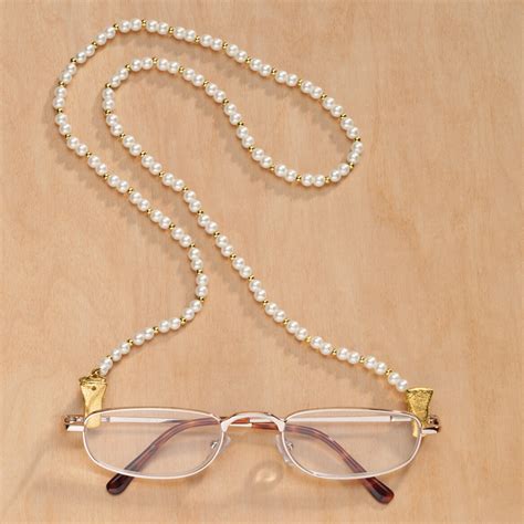 decorative eyeglass chains.